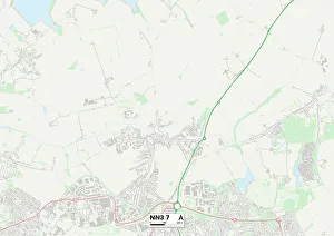 Oakley Drive Prints: Daventry NN3 7 Map