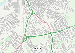 Doncaster DN1 3 Map