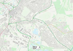 St Annes Road Prints: Doncaster DN4 5 Map