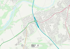 Forest Rise Prints: Doncaster DN4 9 Map