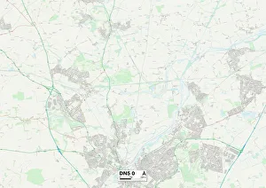 Cavendish Road Prints: Doncaster DN5 0 Map