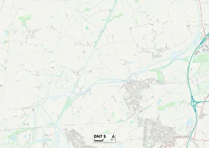 East Avenue Prints: Doncaster DN7 5 Map
