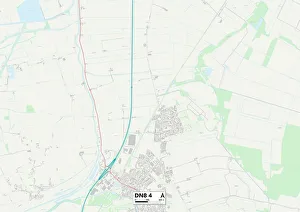 Kingfisher Way Prints: Doncaster DN8 4 Map