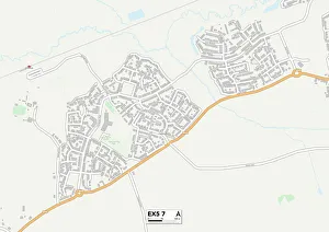 East Devon EX5 7 Map