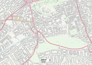 EH - Edinburgh Prints: Edinburgh EH3 9 Map