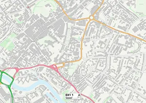 Exeter Ex1 3 Map Framed Photos Wall Art Posters Jigsaws