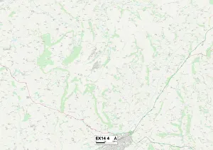 Exeter EX14 4 Map