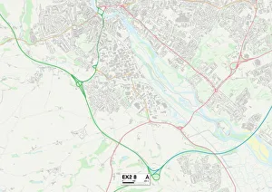 Williams Avenue Prints: Exeter EX2 8 Map