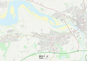 Orchard View Prints: Exeter EX31 2 Map