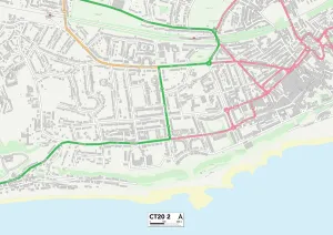 Folkestone CT20 2 Map