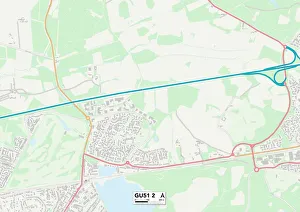 Kerry Close Prints: Hart GU51 2 Map