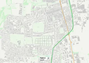 The Maltings Prints: Hartlepool TS25 5 Map