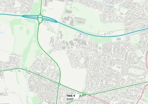 Hounslow TW5 9 Map