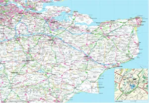 Kent County Road Map