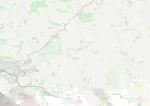 Hedgerow Close Prints: Mid Devon EX17 1 Map