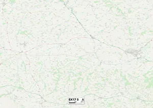 Mid Devon EX17 5 Map