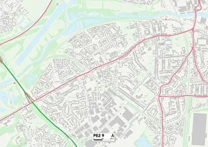 Grove Street Prints: Peterborough PE2 9 Map