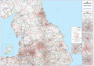 Postcode District Map sheet 4 Northern England