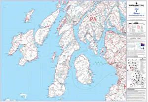 Postcode Sector Map sheet 24 Islay and Kintyre