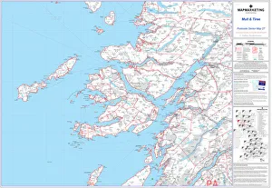 Postcode Sector Map sheet 27 Mull and Tiree