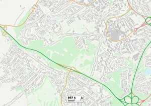 Redditch B97 4 Map