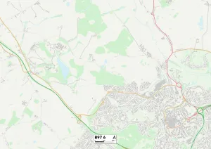Redditch B97 6 Map