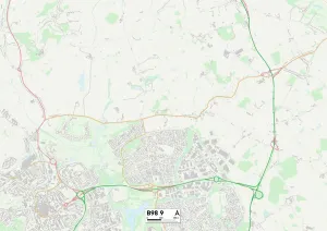 Redditch B98 9 Map