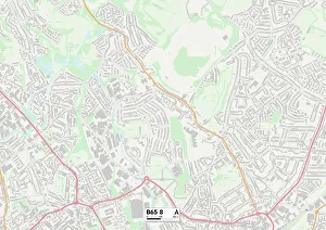 Robin Close Prints: Sandwell B65 8 Map
