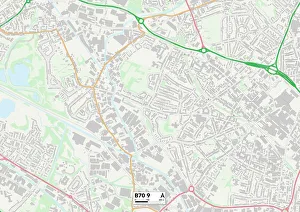 Richard Street Prints: Sandwell B70 9 Map