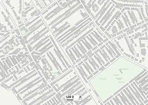 Sunnyside Road Prints: Sefton L22 2 Map