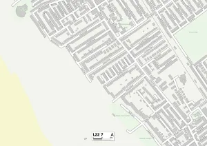 Gordon Avenue Prints: Sefton L22 7 Map