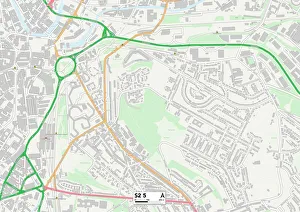 Broad Street Prints: Sheffield S2 5 Map