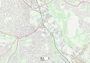 Borough Road Prints: Sheffield S6 2 Map
