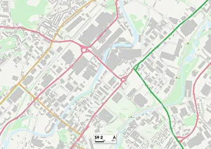 Bold Street Prints: Sheffield S9 2 Map