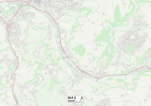 Cotswold Close Prints: Stroud GL5 2 Map