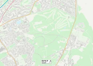 Surrey Heath GU16 9 Map Surrey Heath GU16 9 Map