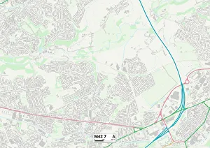 Tameside M43 7 Map