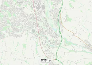 The Maltings Prints: Torfaen NP44 3 Map
