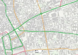 Boyd Street Prints: Tower Hamlets E1 1 Map