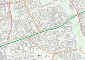 Louisa Street Prints: Tower Hamlets E1 4 Map