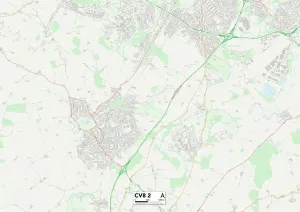 Warwick CV8 2 Map