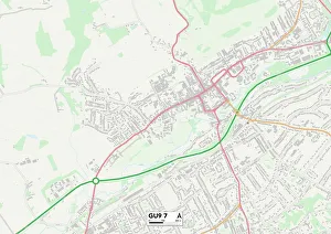 Cherry Tree Close Prints: Waverley GU9 7 Map