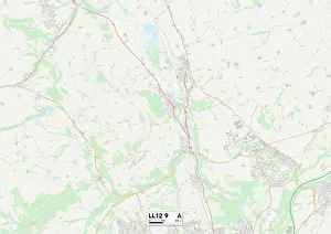 Wrexham LL12 9 Map