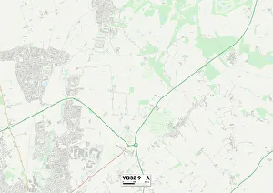 Greenacres Prints: York YO32 9 Map