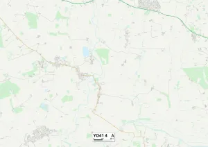 Ash Close Prints: York YO41 4 Map